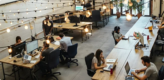 Modern workspace